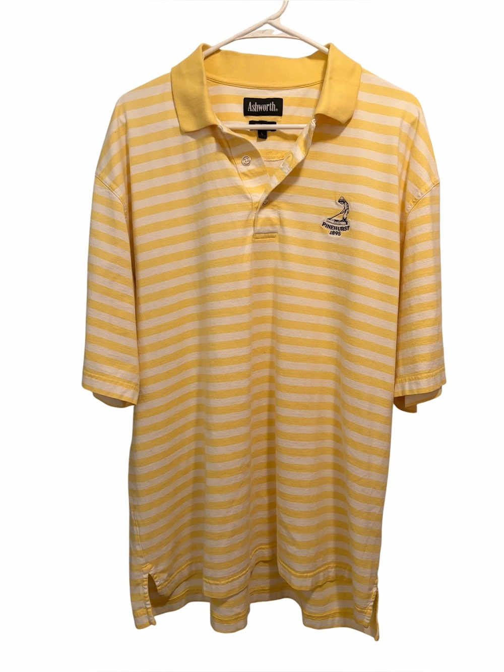 Ashworth Vintage Pinehurst Golf Polo. Size large. Good condition